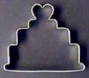 Wedding Cake Cookie Cutter